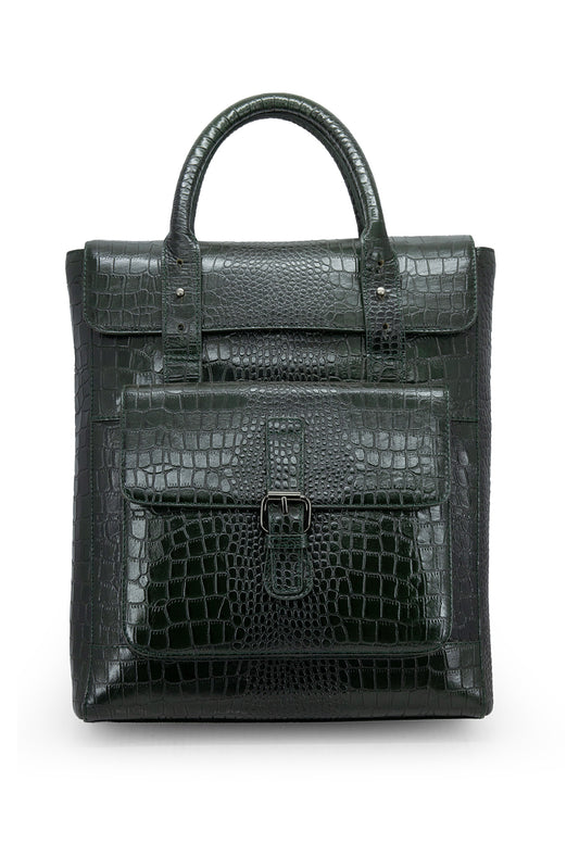 Women’s Alligator Printed Backpack