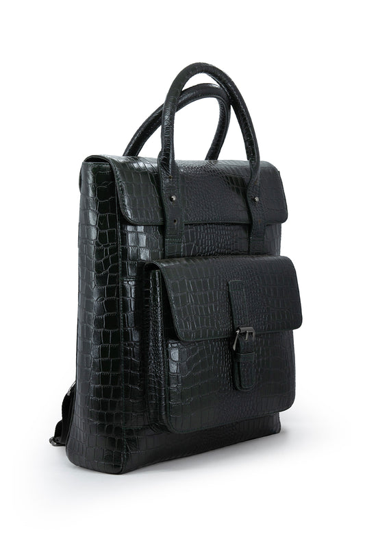 Women’s Alligator Printed Backpack