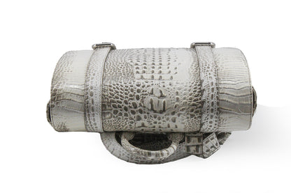 Women’s White Croc Backpack