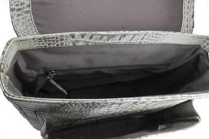 Women’s White Croc Backpack