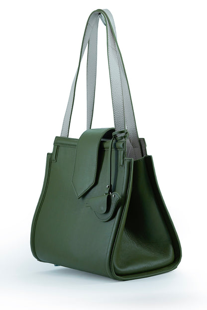 Pure Leather Tote + Sling Everyday Bag