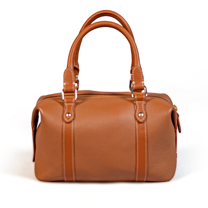 Classic Tan Vienna Leather Sling Handbag for Office & Casual Use
